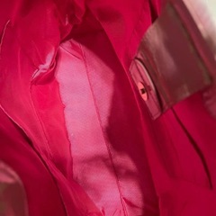 ミニーちゃん　ヒョウ柄バッグの画像