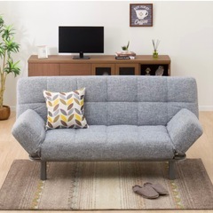 折りたたみソファーベッドの画像