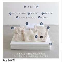 プッパプーポ　PUPPAPUPO ベビー布団ミニ　グレーの画像