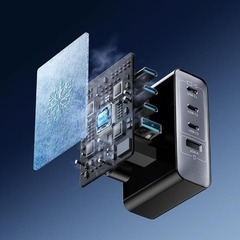 【新品】充電器 Type-C 100W 4台同時 急速充電 折りたたみ式プラグ usbの画像