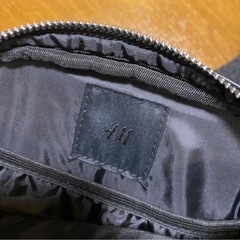 ［H&M］レザーショルダーバッグの画像