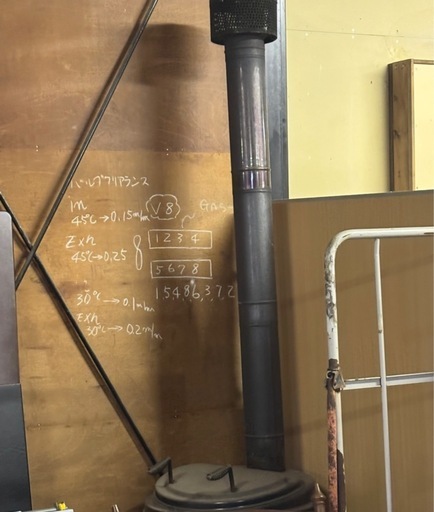 未清掃で激安!】レトロ薪ストーブ 購入 煙突付き 家庭用焼却炉 倉庫整理品