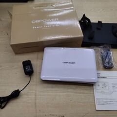 ほぼ未使用　ポータブルDＶDプレイヤー　液晶テレビ　DＶDプレイヤー　の画像