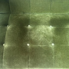 カリモク60  Kチェア 2シーター モケットグリーンの画像