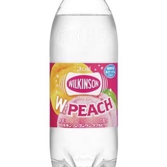 アサヒ飲料 ウィルキンソン タンサン炭酸 ダブルピーチ 500mlペットボトル×24本入の画像