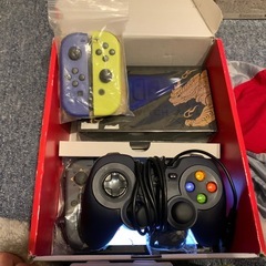 プロコンセット！Nintendo Switch ジャンク 充電ケーブル　グリップ欠品　品　の画像