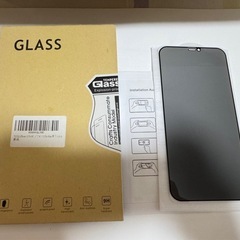 新品❤️ iPhone 12Pro／12Pro Max用強化ガラスフィルム9H 覗き見防しの画像