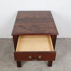『US家具』米軍放出品 サイドテーブル ナイトテーブル エンドテーブル ベットサイドテーブル ランプテーブル テーブル RWdin27の画像