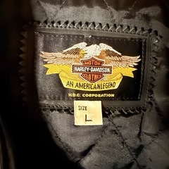 ハーレーダビットソン　レザージャケットの画像