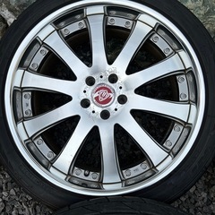 20インチ 夏タイヤ 4本セット TANABE SSR Vienna ZWEEの画像