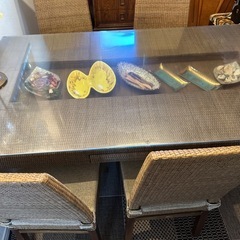 カザマ　ベンチュラコレクション　ダイニングテーブル　チェア　受注生産限定カラー　ミッドセンチュリー　アジアン　ヴィンテージ　モダンの画像