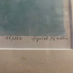 額縁  水彩画の画像