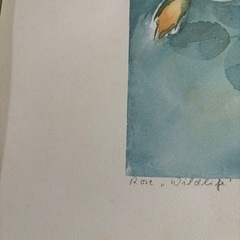 額縁  水彩画の画像