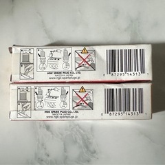 バイク NGK プラグ 2本の画像