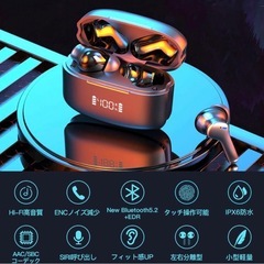 【新品】ワイヤレスイヤホン　高音質　低遅延　の画像