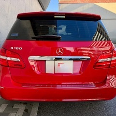 【美車ベンツB180 レーダーセフティー・希少な茶革・定期点検/車検8年5月】ナビ・TV・追随クルコン・BT・バックカメラ・記録簿7枚の画像