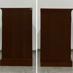 SNT1307 maruni 地中海 キャビネット サイドボード 飾り棚 収納棚 ガラス扉 マルニ の画像