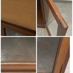 SNT1307 maruni 地中海 キャビネット サイドボード 飾り棚 収納棚 ガラス扉 マルニ の画像