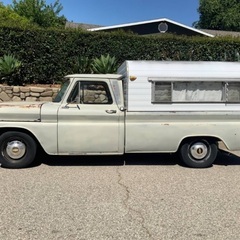 1966年式　シボレー　C20 キャンパーシェル　の画像