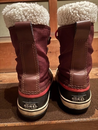 SOREL(ソレル) スノーブーツ　25cm(レッド)