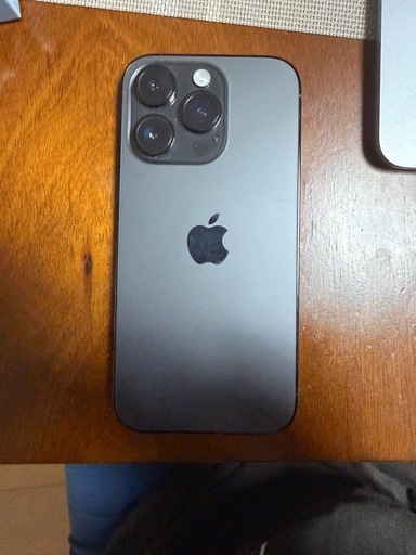 iPhone14pro ブラック　128GB バッテリー87％ 保護ガラス•ケース付