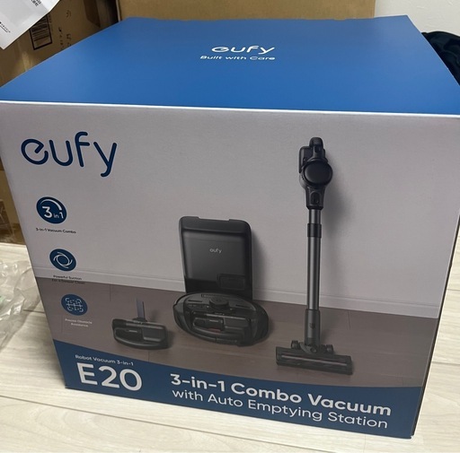 ロボット掃除機Eufy Robot Vacuum 3-in-1 E20