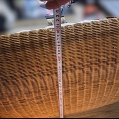 籐　ラタン　ソファーの画像