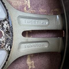 お取引決定【ENKEI ジムニー純正軽量アルミホイール4本】16インチ 格安出品の画像