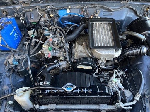 車検9年8月 64馬力 5型 最終型 JA11 ジムニー 5MT リフトアップ公認