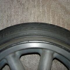 ブラックレーシング エイトスポーク PCD100　4穴　６.０J X １４ ＋４０の画像