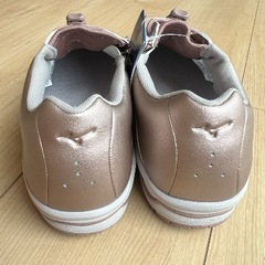 mizuno メタリックローズ スニーカー 24.5cmの画像