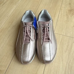 mizuno メタリックローズ スニーカー 24.5cmの画像