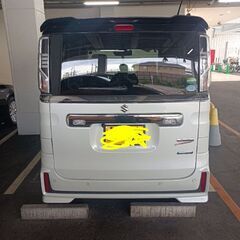 人気車種のスペーシアカスタムHYBRIDグレードXS限界まで値下げしましたの画像