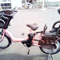 2０インチ　子供乗せ電動アシスト自転車　ブリヂストン　内装3段変速の画像