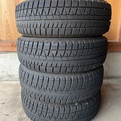 組み換え無料中古スタッドレスタイヤ205/60R16 ブリヂストンice partner2の画像