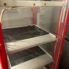 【引き取り限定】コカコーラ 冷蔵ショーケース ガラス扉 4段棚の画像