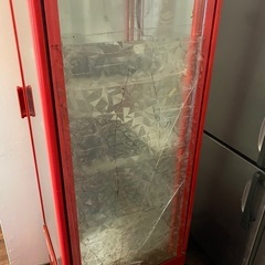 【引き取り限定】コカコーラ 冷蔵ショーケース ガラス扉 4段棚の画像