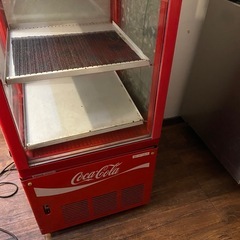 【引き取り限定】コカコーラ 冷蔵ショーケース ガラス扉 4段棚の画像