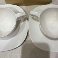 Luminarc　Givenchy　コップ　ソーサー　の画像