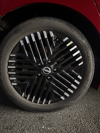 日産リーフ純正ホイールタイヤ４本セット17インチ