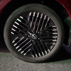 日産リーフ純正ホイールタイヤ４本セット17インチ
の画像