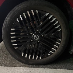 日産リーフ純正ホイールタイヤ４本セット17インチ
の画像