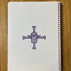 エース　リングノート　ONE PIECEの画像