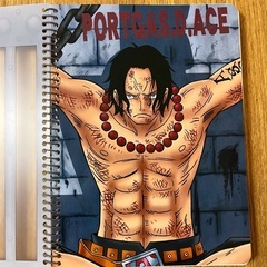 エース　リングノート　ONE PIECEの画像
