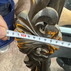 昭和レトロ 壁掛け鏡の画像