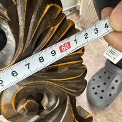 昭和レトロ 壁掛け鏡の画像