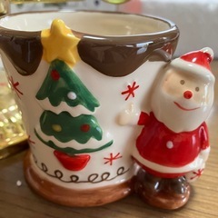 クリスマス　ステンドガラス置物の画像