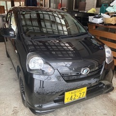 ダイハツミライース　黒