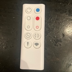 ダイソン扇風機リモコンの画像
