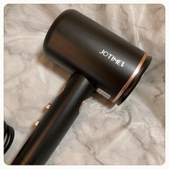 ‪꒰未使用꒱マイナスイオン ヘアドライヤー 黒系 低騒音の画像